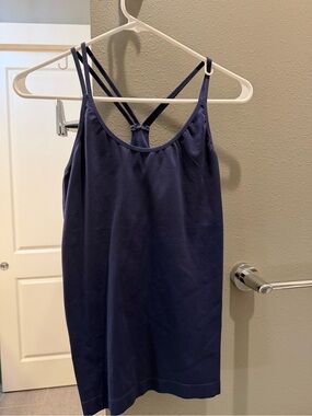 Shimera Navy Double-Strap Camisole